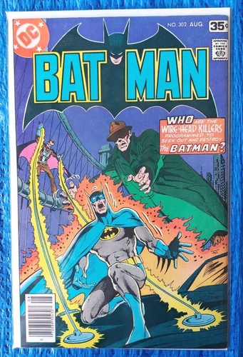 Batman 1978 #302 DC Comics Book Jim Aparo Cover Vintage Collectible Antique RARE