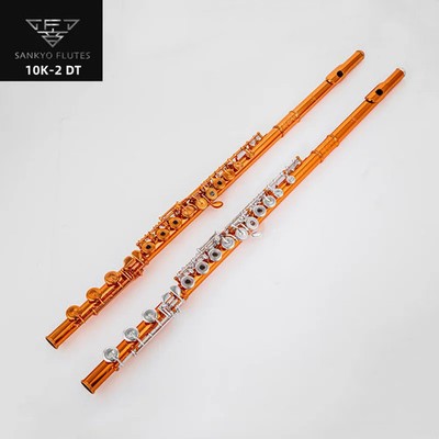 Sankyo Flutes 10K-2 DT 17-hole b Foot e-gorgeous Performance Copper-l Silvering
