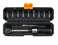 "Crivit Fahrrad DrehmomentschlüSsel Set 1/4\" 2-24 Nm Mit Bits & Koffer"