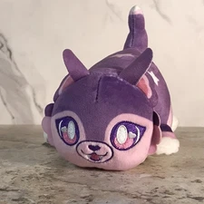 APHMAU MEEMEOWS PURPLE DIREWOLF CAT STUFFED PLUSH ANIMAL