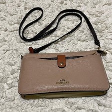 COACH Noah Pop Up Messenger 2way Bag Color Block 25a