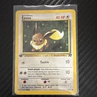 Pokémon Eevee 55/82 Team Rocket 1st Edition Rare Basic 40 HP Regular