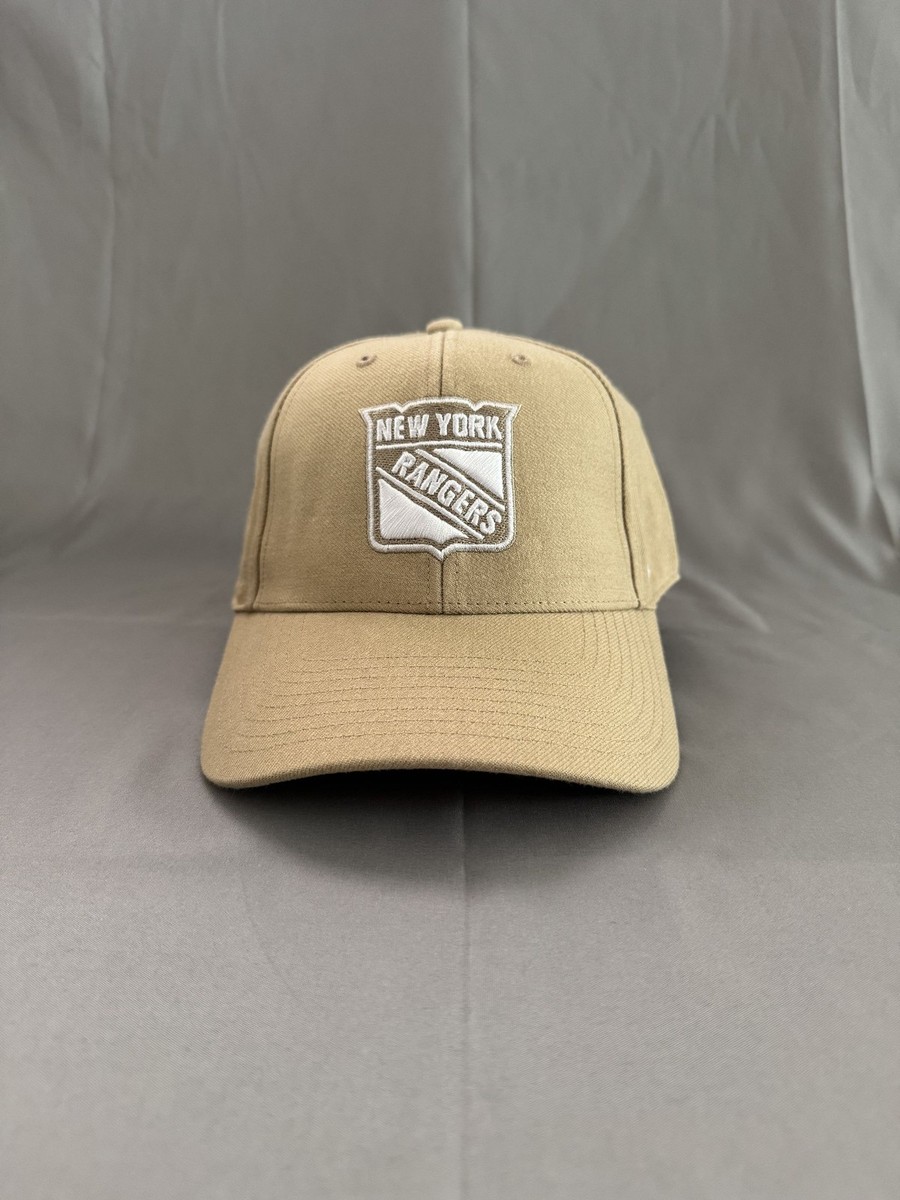 '47 Brand New York Rangers NHL Tan Snapback Hat Cap