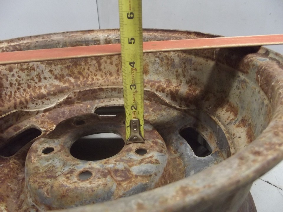 GM STEEL RALLY WHEEL 15 x 7 rim 5 on 4.75 CHEVY CHEVROLET | eBay