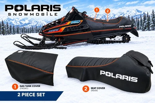 POLARIS INDY 650 1992 FUEL GAS TANK COVER & SEAT SADDLE COVER [ZLRTC]