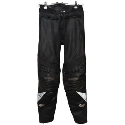 Probiker, Motorradhose, Größe: 34, Grau/Schwarz, Leder, Einfarbig, Damen #kps
