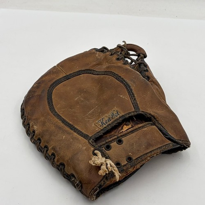 #ad #ad Vtg 1930s Alexs Hooks? Ken Wel 1st Baseman’s Mitt Baseball Glove RH thrower $99.95