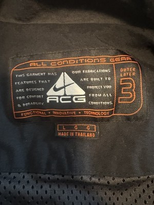Y2K Nike ACG Vintage Multi-Pocket Utility Vest Black Size L | eBay