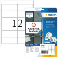 2 Bis 40X Herma Universal-Etiketten Special, 99,1 X 42,3 Mm, Weiß Bis 33% Rabatt