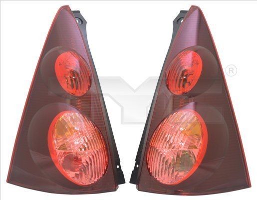 Heckleuchte Links TYC 11 11178 11 2 FÜR CitroËN Peugeot RÜCkleuchte Hecklicht-image