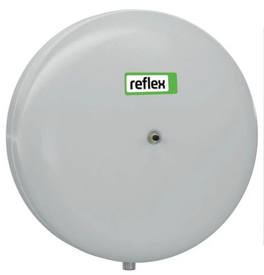Reflex C 25, Membran-Druckausdehnungsgefäß in Diskusform, grau, 3/1 bar 8280300
