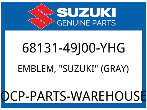EMBLEM, in.SUZUKIin. (GRAY)