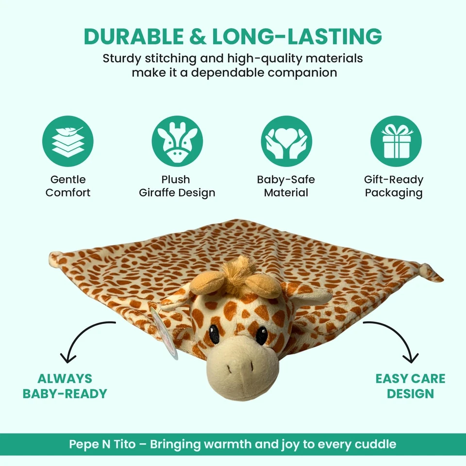 Manta de Seguridad - Unisex Loveys para Bebés - Niño Pequeño Suave Bebé Seguridad Blan... Foto 4 de 4