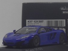 MINICHAMPS 1/43 437 121397 Mclaren 12C GT3 Street 2012 Blue
