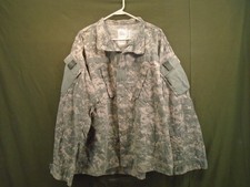 US Military Army Combat Uniform ACU Coat FR Size X-Large Regular 2005 296-A