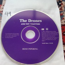 The Drones AND THE CHANTERS - Irish Pipering CD (Disk Only / Promo)