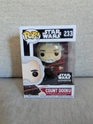 Count Dooku 233 Funko Pop Star Wars Smuggler's Bounty Exclusive