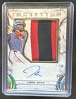 2025 Topps Inception James Wood Auto Jumbo Patch RC Rookie #/125 Nationals