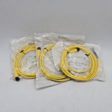 Lot of 3 Allen-Bradley 889D-F4AC-2 Ser B QD Cordset