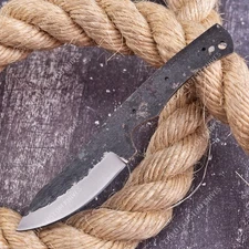 8'' 1095 High Carbon Steel Knife Blank Blade DIY Bushcraft Hunting Knife Making