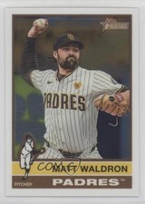 2025 Topps Heritage High Number SP Chrome Matt Waldron #497 14dq