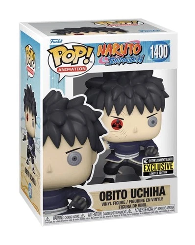 Funko Pop! Animation Naruto Shippuden Obito Uchiha 1400 Entertainment Earth Exc…
