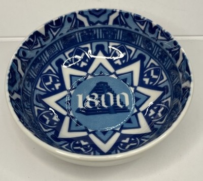 1800 Tequila Limited Edition Blue Salsa/Guacamole Bowl