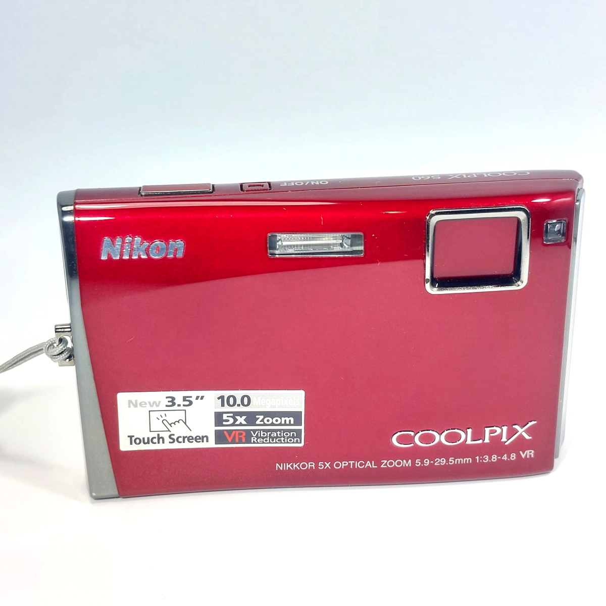 Nikon COOLPIX S60 赤 デジタルカメラ 充電器付き s-l1200.png