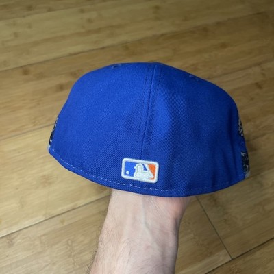 New Era 100th x New York Mets 59FIFTY Wave Blue AOP All-Over