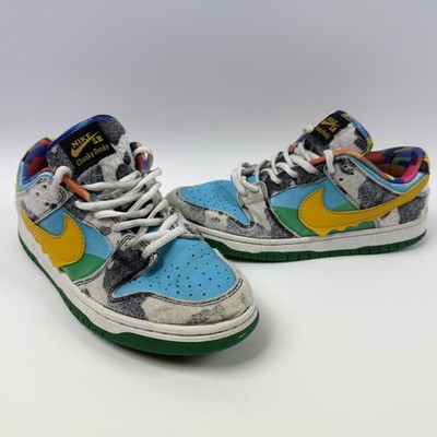Nike SB Dunk Low Chunky Dunky Shoes Mens Size 7 Multi Ben & Jerrys Skateboarding