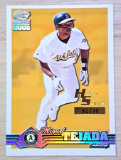 Miguel Tejada /99 ⚡ 2000 Pacific Paramount - Holo Silver - Athletics
