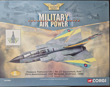 Corgi 1/72 Scale diecast AA33604 Panavia Tornado GR.1 SQN RAF Marham 75th Anniv