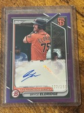 2024 Bowman - Paper Prospect Retail Auto Bryce Eldridge #PPRA-BE Purple PSA 6