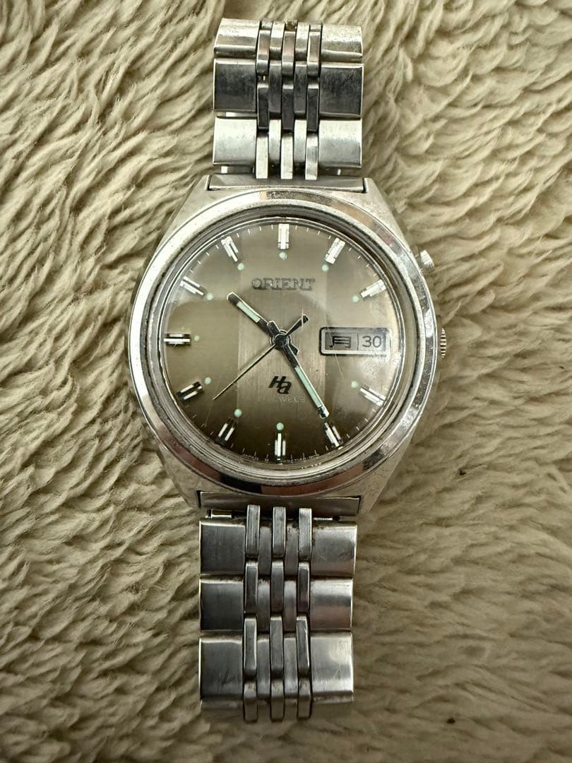 ORIENT Automatic Wristwatch Silver Stainless Stee… - image 1