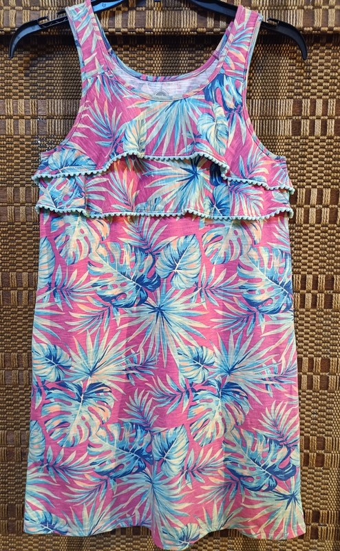 Wonder Nation Girl's Tropical Dress. Sz. Lg. (10-12). Cute!