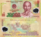 VIETNAM - 10,000 dong 2013 Polymer FDS - UNC