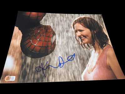 KIRSTEN DUNST SIGNED AUTOGRAPH 11x14 PHTO SPIDERMAN BECKETT BAS AUTO COA E