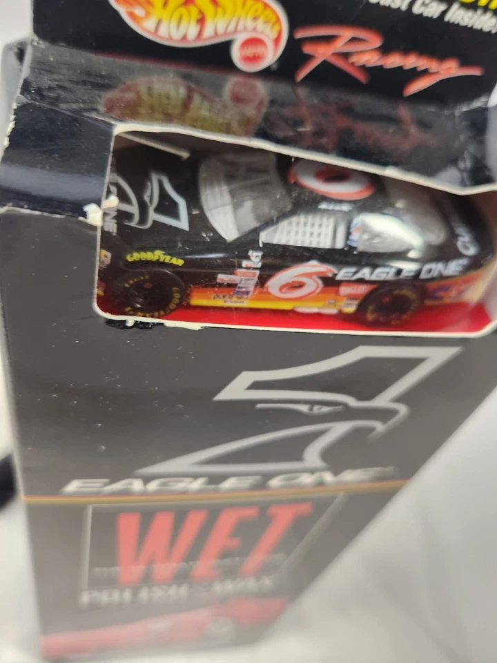 De colección Mark Martin 1:64 #6 Eagle One 1999 Ford Taurus pulido húmedo caja de cera con cera Foto 4 de 4