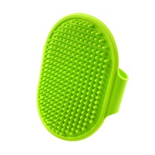 Dog Shampoo Brush Adjustable Handle Pet Grooming Bath Brush for Long Short Ha...