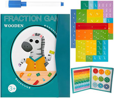 2026 New Magnetic Fraction Demonstration Book, Magnetic Fraction Tiles  Fractio