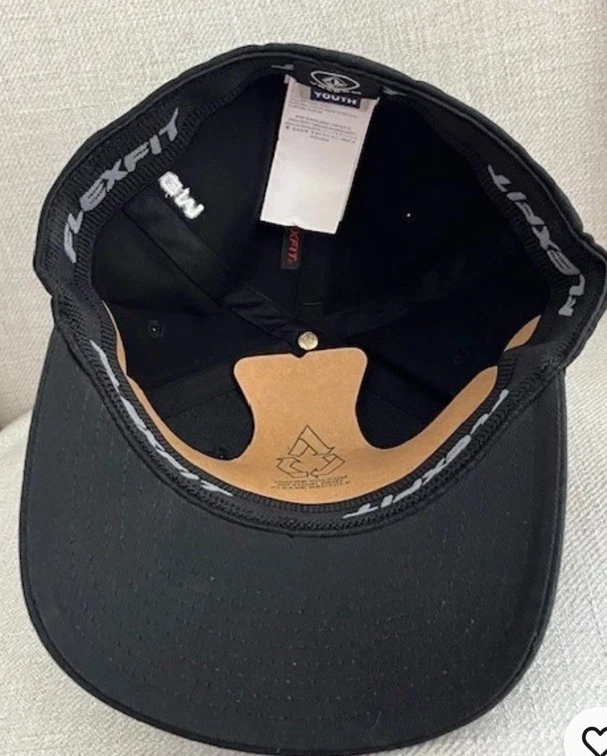 Size OS Authentic Volcom Full Stone Flexfit Youth  Baseball Cap - Image 2 of 3