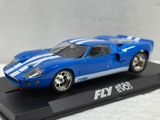 Fly Scaleauto R2006r3 Ford Gt40 Evo3 Scaleauto Pro Chassis Blue 132 Slot Car