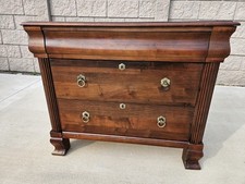 Ethan Allen British Classics Nightstand End Table Cinnabar 