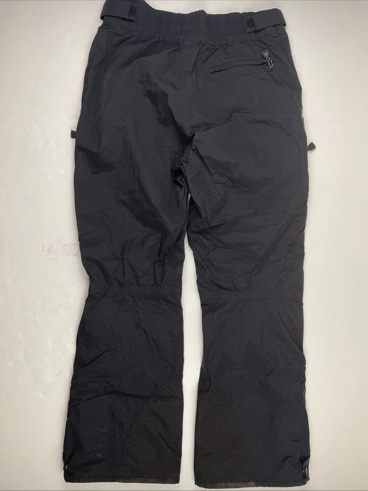 Solstice Snow Ski Pants Men’s L Microshed Waterproof Zip Legs Mesh Lined Black - Image 3 of 4