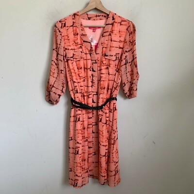 catherine malandrino pink dress NEW w/tags $395 Catherine Malandrino blush pink knit dress XL