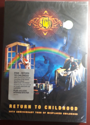 FISH- RETURN TO CHILDHOOD 20TH ANN. TOUR *DVD BRAND NEW SEALED NUOVO SIGILLATO