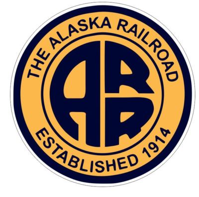 Autoaufkleber Alaska Railroad R7007 Railway Train Sign Land Stadt Sticker-12cm