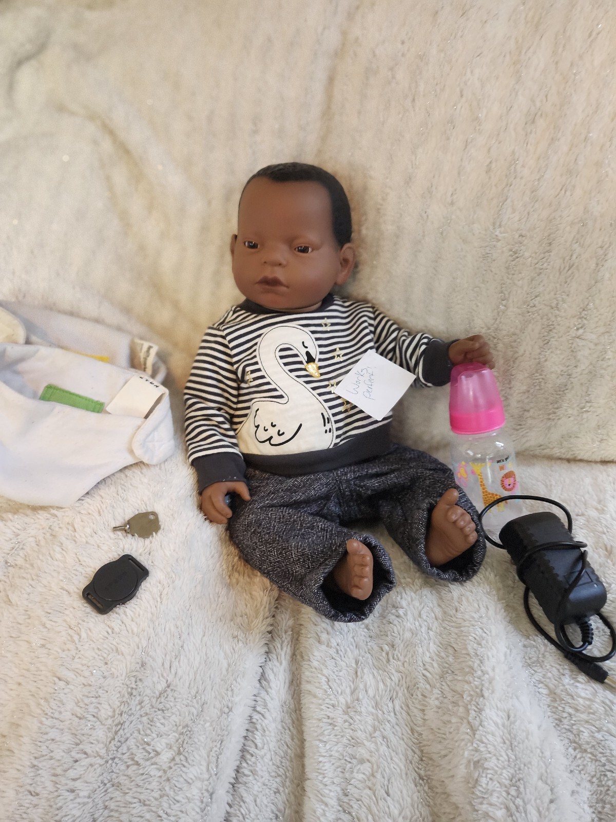 Complete Pkg Realcare Baby 3 infant simulator with accessories WORKS