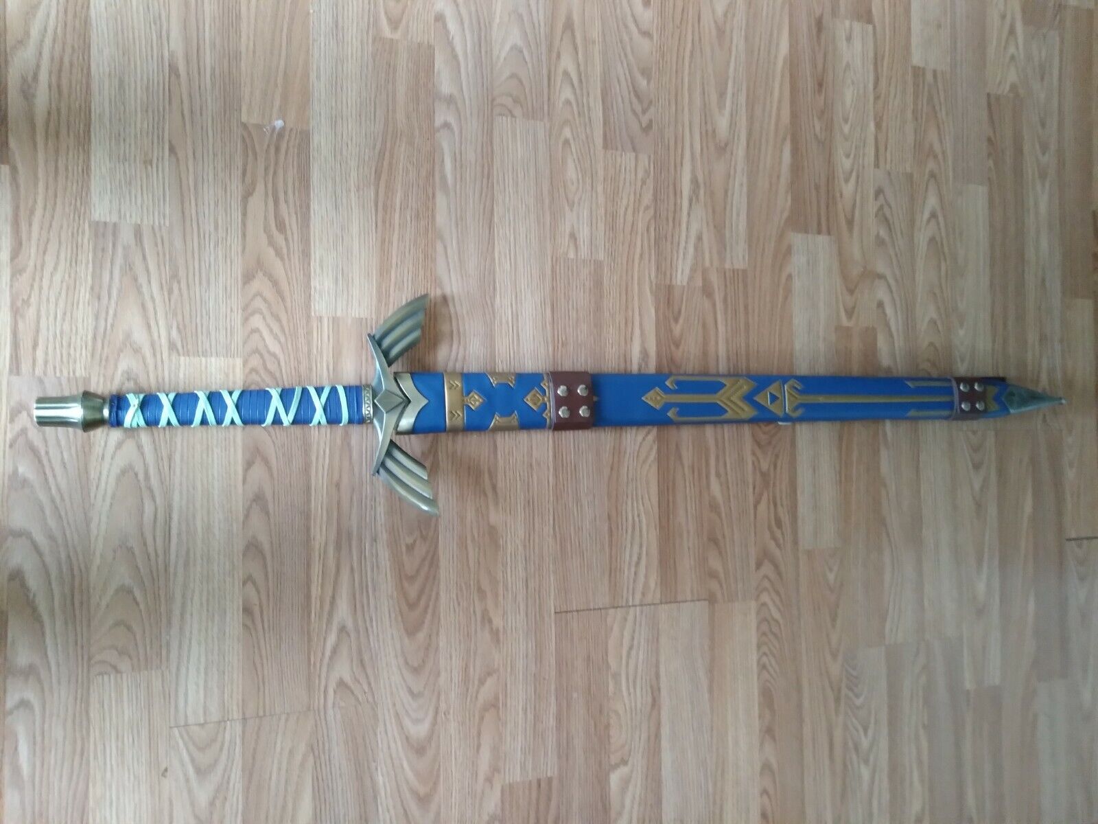 Legend of Zelda Master Sword Replica BOTW blue – Highlander Knives and  Swords