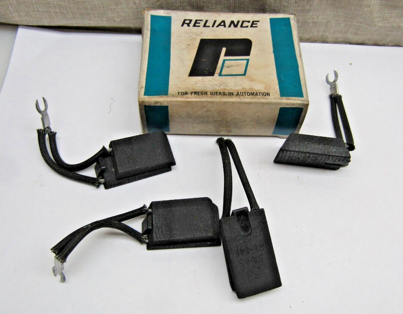 Reliance SA45 RE44F Set of 4 Motor Brushes eBay